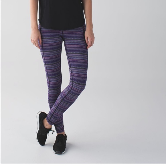 Lululemon speed tight IV pockets space dye violet - Picture 2 of 11